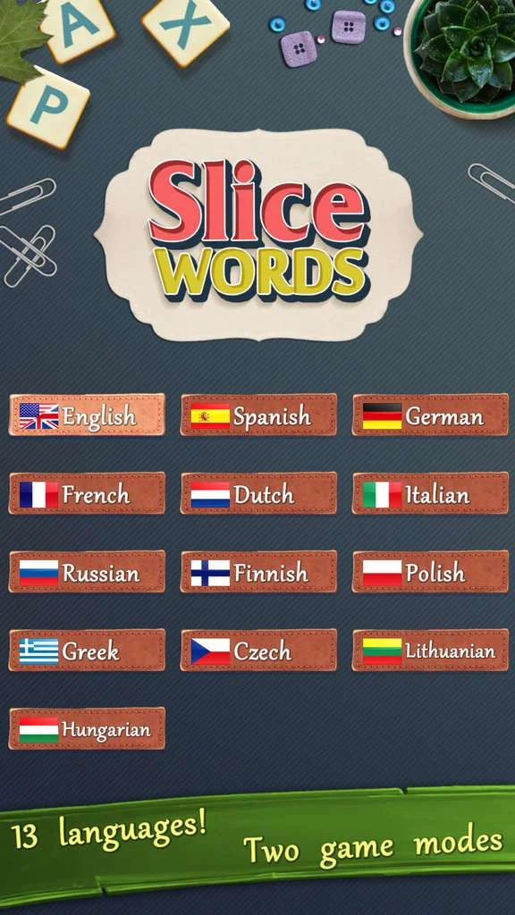 Slice Words — скриншот 1