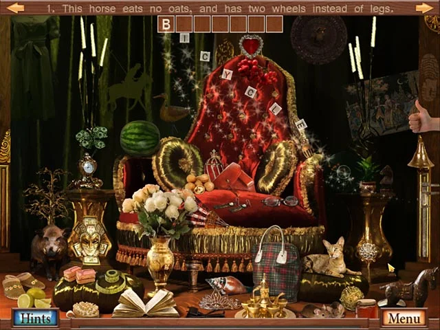Hidden Object Crosswords — скриншот 1